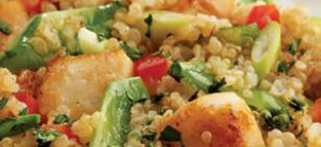 quinoa-and-scallops