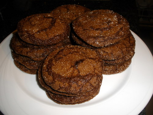 Molasses sugar cookies from allrecipes.com Molasses sugar cookies from allrecipes.com