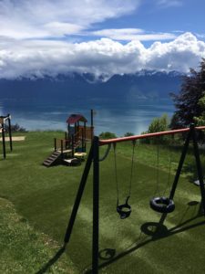 French Alps from Switzerland, overlooking Lac Leman and Vevey