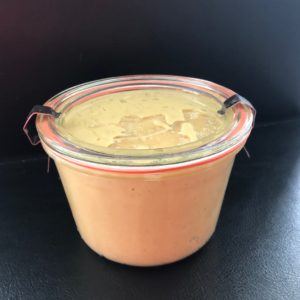 Just peanuts peanut butter, available in Switzerland